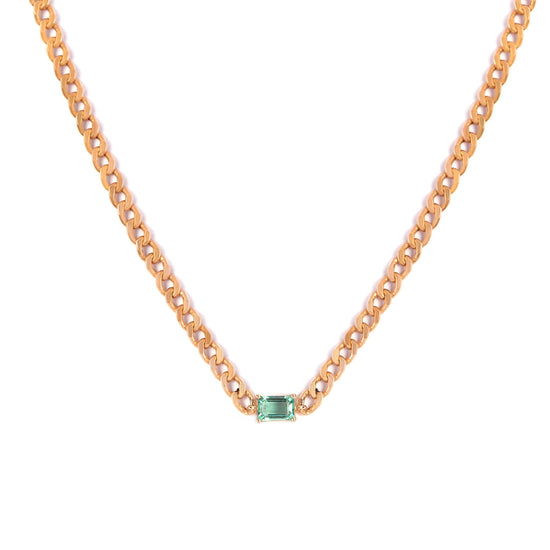 Load image into Gallery viewer, The Brasolite Gemstone Choker - Oria.jewelry

