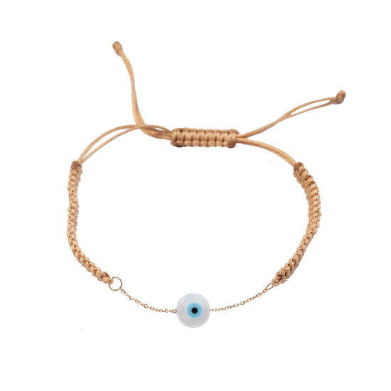 The eye of protection Shamballa bracelet - Oria.jewelry