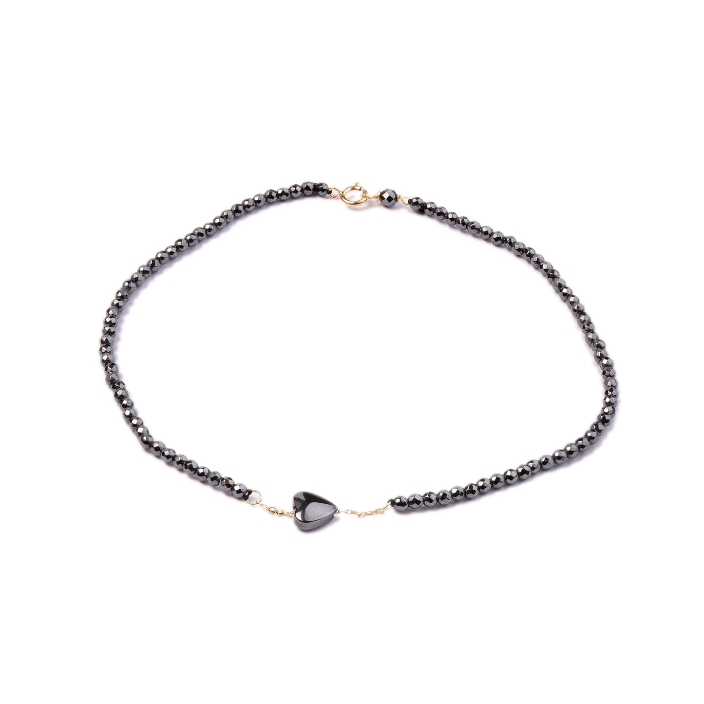 Load image into Gallery viewer, The Hematite Anklet - Oria.jewelry
