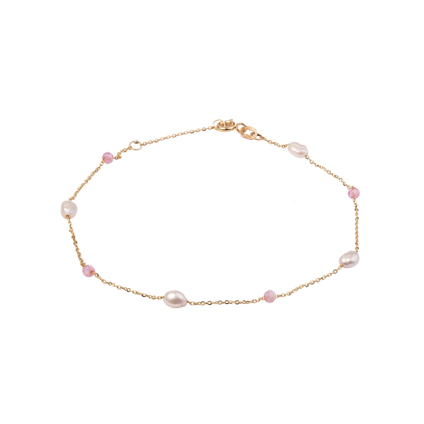 The sea pearl anklet - Oria.jewelry