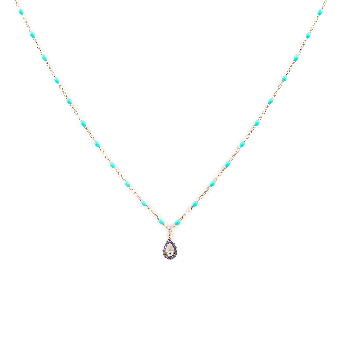 The turquoise sanctuary necklace - Oria.jewelry